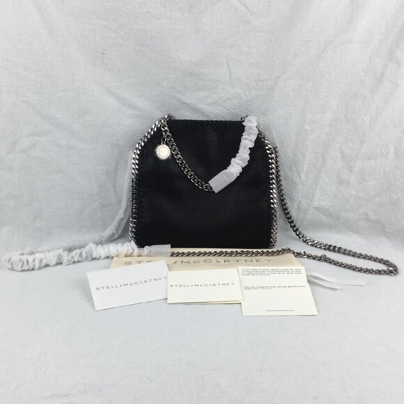 Stella Mccartney Falabella Tote Bag Black - Picture 1 of 10